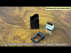 কালো ফিঙ্গারপ্রিন্ট মডিউল হাউজিং শেল টেকসই উন্নত সুরক্ষা