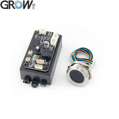 GROW KS220-S+R558 DC12V দুটি রিলে ফিঙ্গারপ্রিন্ট অ্যাক্সেস কন্ট্রোল বোর্ড স্ব-লকিং/ইগনিশন/জগ মোড সহ, অ্যাডমিন/ব্যবহারকারী