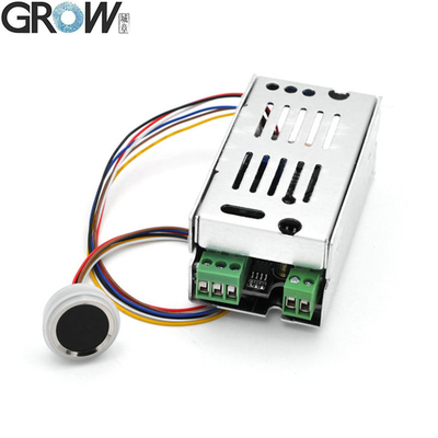 GROW K215-V1.3+R502-F স্ব-লকিং রিলে আউটপুট DC10-30V ফিঙ্গারপ্রিন্ট কন্ট্রোল বোর্ড+R502-F জলরোধী ছোট ফিঙ্গারপ্রিন্ট মডিউল