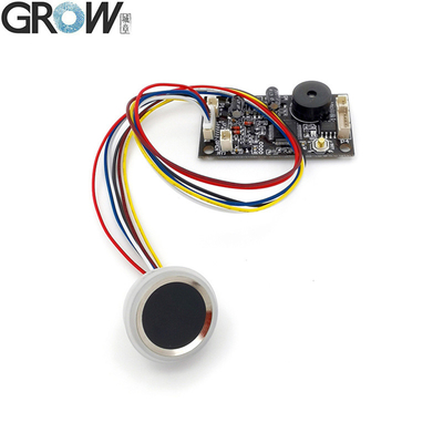 GROW KS200+R502-F 4*AA ব্যাটারি DC3.7V-6.5V KS200 ফিঙ্গারপ্রিন্ট কন্ট্রোল বোর্ড R502-F জলরোধী ছোট ফিঙ্গারপ্রিন্ট মডিউল সহ