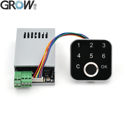 GROW K226+G16 DC10-30V অ্যাডমিন/ব্যবহারকারী ফিঙ্গারপ্রিন্ট পাসওয়ার্ড অ্যাক্সেস কন্ট্রোল বোর্ড 4 রিলে আউটপুট মোড দরজা অ্যাক্সেস কন্ট্রোল সিস্টেমের জন্য